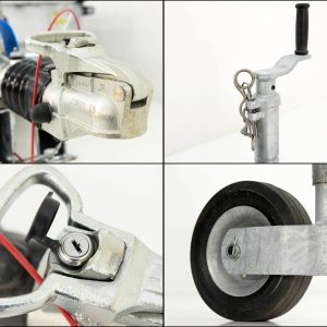 Przyczepa do maszyn budowlanych Ifor Williams GH106 184x305cm 3,5t | Pojedyncze rampy - obrazek 7