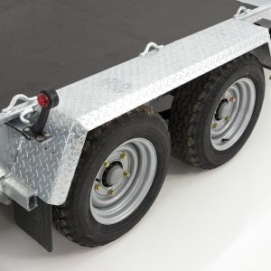 Przyczepa do maszyn budowlanych Ifor Williams GH106 184x305cm 3,5t | Pojedyncze rampy - obrazek 5