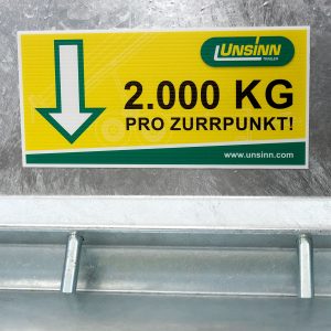 Unsinn Przyczepa do maszyn budowlanych UBA 160x306cm 3,5t | Rampy uchylne - obrazek 14