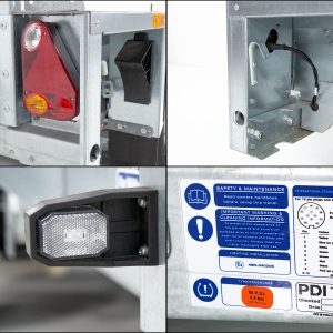 Ifor Williams Przyczepa do maszyn budowlanych GX105 157x303 2,7t | pojedyncze rampy - obrazek 7