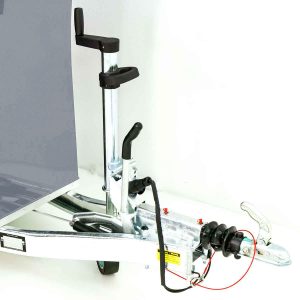 Cheval Liberte Przyczepa do koni GOLD One 1,5 | Zawieszenie Pullman | szara - obrazek 5