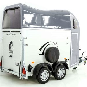 Cheval Liberte Przyczepa do koni GOLD One 1,5 | Zawieszenie Pullman | szara - obrazek 15