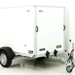 Unsinn Przyczepa furgonowa UKU 142x255cm Wys.:153cm 1,4t | Rampa