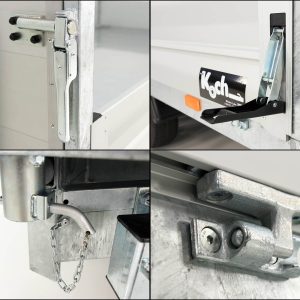 Przyczepa trójstronna wywrotka Vezeko VMDK35.4 | 210x400cm 3,5t | Platforma kiprowana - obrazek 6