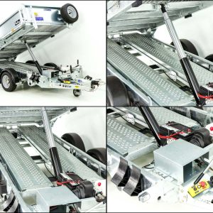 Ifor Williams wywrotka tylna TT 3621 198x362cm 3,5t | Pompa elektryczna - obrazek 12