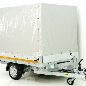 Eduard wywrotka tylna 150x256cm 1,35t | Ręczna pompa | Plandeka wysoka 160cm - obrazek 12