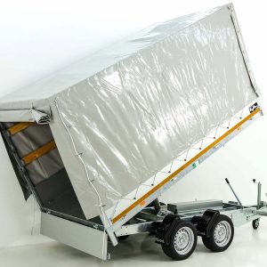 Eduard wywrotka tylna 160x311cm 2,7t | Pompa elektryczna + ręczna | Plandeka wysoka 160cm - obrazek 7