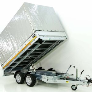 Eduard wywrotka tylna 160x311cm 2,7t | Pompa elektryczna + ręczna | Plandeka wysoka 160cm - obrazek 9