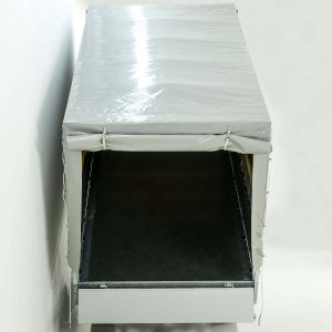 Eduard wywrotka tylna 160x311cm 2,7t | Pompa elektryczna + ręczna | Plandeka wysoka 160cm - obrazek 13