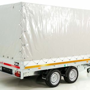 Eduard wywrotka tylna 160x311cm 2,7t | Pompa elektryczna + ręczna | Plandeka wysoka 160cm - obrazek 10