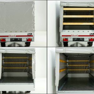 Eduard wywrotka tylna 160x311cm 2,7t | Pompa elektryczna + ręczna | Plandeka wysoka 160cm - obrazek 12