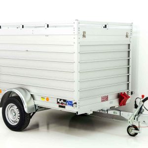 Przyczepa Koch z pokrywą 150x250cm wysokość: 125cm 1300kg | Typ 6.13 | Drzwi boczne - obrazek 6