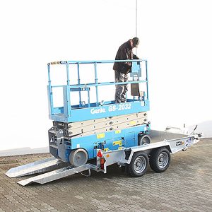 Przyczepa do maszyn budowlanych Ifor Williams GH1054 163x305 3,5t | Pojedyncze rampy - obrazek 7