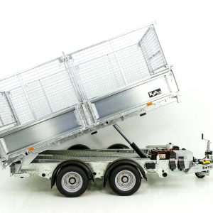Ifor Williams wywrotka tylna TT 3621 198x362cm 3,5t | Pompa elektryczna | Nadstawka siatkowa 80 cm - obrazek 11