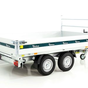 Debon Wywrotka trójstronna 180x306 2,6t | pompa elektryczna | rampy | podpory - obrazek 14