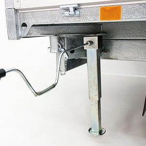 Debon Wywrotka trójstronna 180x306 2,6t | pompa elektryczna | rampy | podpory - obrazek 17