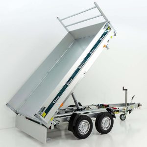 Debon Wywrotka trójstronna 180x306 2,6t | pompa elektryczna | rampy | podpory - obrazek 12