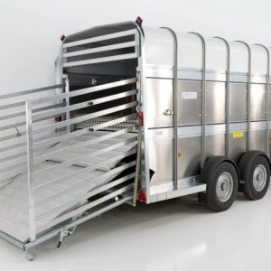 Ifor Williams Przyczepa do bydła TA510 14x7 178x434 cm | Wys. 213 cm | 3,5t | Dwupoziomowa - obrazek 15