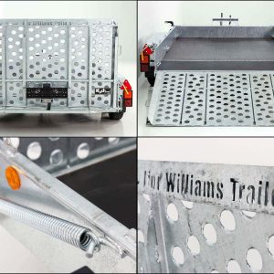 Przyczepa do maszyn budowlanych Ifor Williams GH106 184x305cm 3,5t | Rampa - obrazek 4