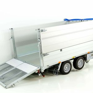 Przyczepa wywrotka tylna wielofunkcyjna Twintrailer TT30-30 3,0t | 183x309x40/BWA80cm | Tandem | LED - obrazek 12