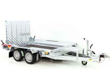 Temared Przyczepa do maszyn budowlanych Builder 153x260 cm 2,7t | rampa