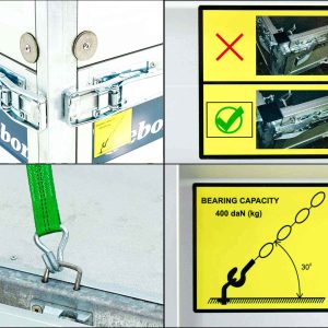 Debon wywrotka trójstronna 180x306cm 2,6t | Pompa elektryczna | Nadstawki burtowe - obrazek 11