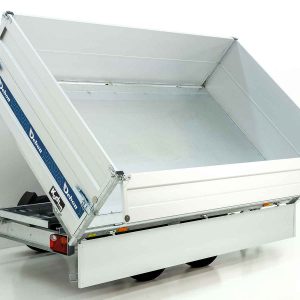 Debon wywrotka trójstronna 180x306cm 2,6t | Pompa elektryczna | Nadstawki burtowe - obrazek 13