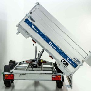 Debon wywrotka trójstronna 180x306cm 2,6t | Pompa elektryczna | Nadstawki burtowe - obrazek 6