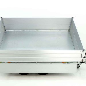 Debon wywrotka trójstronna 180x306cm 2,6t | Pompa elektryczna | Nadstawki burtowe - obrazek 5