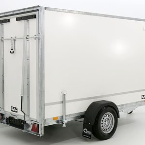 Blyss Przyczepa furgonowa 146x304cm Wys.:180cm 1,3t | Rampa - obrazek 3