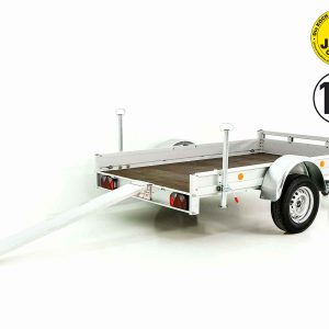 Koch Przyczepa motocyklowa 150x250 cm 1,3 t 2-miejscowa 100 km/h Typ 6.13 M