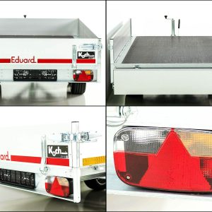 Eduard Przyczepa platformowa 3015 GD | 150x300 cm | 2,0t - obrazek 10