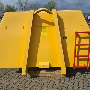 Kontener rolkowy z żółtymi drzwiami dwuskrzydłowymi (13 m³) - obrazek 4