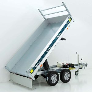 Debon wywrotka tylna 155x305cm 2,0t | Pompa elektryczna - obrazek 7