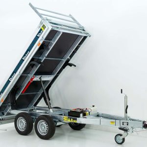 Debon wywrotka tylna 155x305cm 2,0t | Pompa elektryczna - obrazek 8