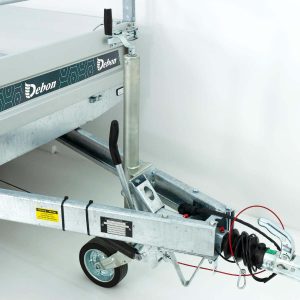 Debon wywrotka tylna 155x305cm 2,0t | Pompa elektryczna - obrazek 14