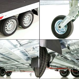 Temared Autotrailer CARLU 4521-S 215x449 cm 3,5 t - obrazek 7