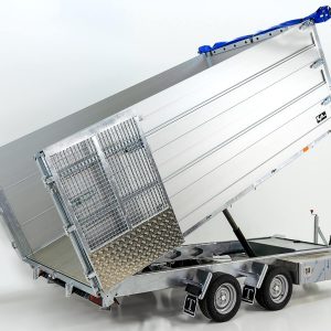 Przyczepa wywrotka tylna wielofunkcyjna Twintrailer TT35-35 3,5t | 192x352x140cm | Tandem - obrazek 14