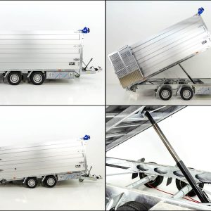 Przyczepa wywrotka tylna wielofunkcyjna Twintrailer TT35-35 3,5t | 192x352x140cm | Tandem - obrazek 3