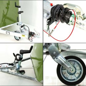 Cheval Liberte Przyczepa do koni GOLD Origins | oliwkowa - obrazek 13