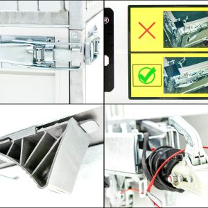 Debon wywrotka trójstronna 180x306cm 2,6t | Pompa elektryczna | Nadstawki siatkowe - obrazek 6