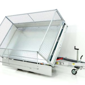 Debon wywrotka trójstronna 180x306cm 2,6t | Pompa elektryczna | Nadstawki siatkowe - obrazek 7