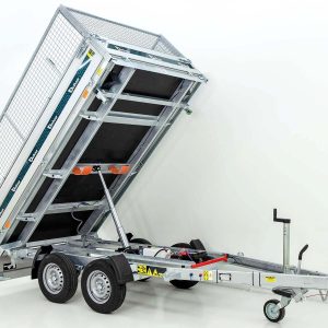 Debon wywrotka trójstronna 180x306cm 2,6t | Pompa elektryczna | Nadstawki siatkowe - obrazek 9