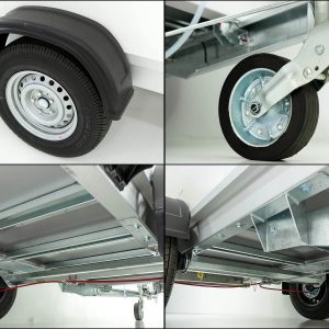 Vezeko przyczepa chłodnicza VZ 121x244cm wys:150cm 1,5t | Biała - obrazek 6