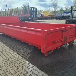 Kontener rolkowy z czerwonymi drzwiami dwuskrzydłowymi (12 m³) - obrazek 6