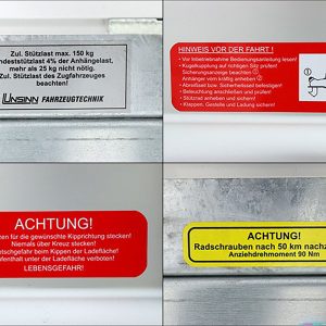 Unsinn Wywrotka trójstronna UDK 175x306cm 2,6t | pompa elektryczna | pompa awaryjna - obrazek 9