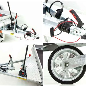 Vezeko Smart Przyczepa 180x347 cm 1,8 t - E-Pompa - obrazek 11