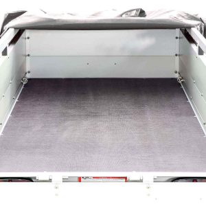 Przyczepa z plandeką 105x205cm 750kg | Typ U2 | Plandeka płaska Profi antracyt - obrazek 5