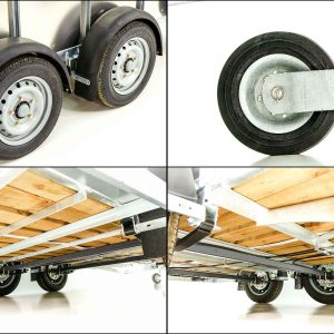 Ifor Williams Przyczepa do bydła TA5 HD 12x6 156x372 cm | Wys. 183 cm | 3,5t | Dwupoziomowa - obrazek 6