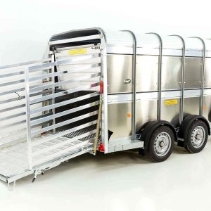 Ifor Williams Przyczepa do bydła TA5 HD 12x6 156x372 cm | Wys. 183 cm | 3,5t | Dwupoziomowa - obrazek 10